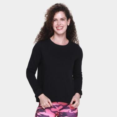 Imagem de Moletom Gonew Básico Feminino, Preto, P