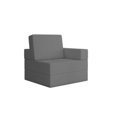 Imagem de Sofá Cama Modular Flip 1 Lugar Magic Cinza