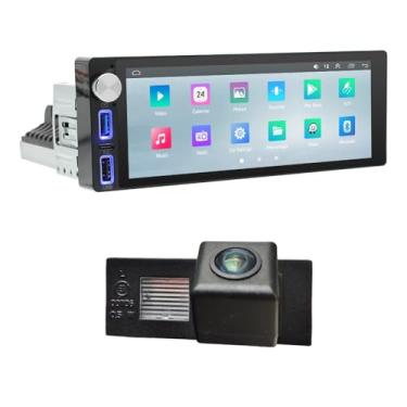 Imagem de Leitor de rádio veicular navegação GPS Carplay/Android 17.4 cm HD tela sensível ao toque + câmera de luz de placa, para Mercedes-Benz V-Klasse 638/2 V200CDi V200 V230 V280/Vito Bus W638 108CDi 110CDi