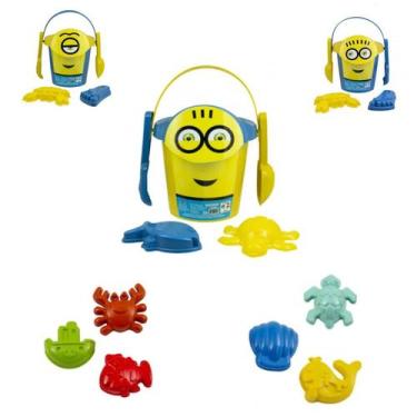 Imagem de Brinquedo Baldinho De Praia Meu Malvdo Favorito Minion - Kendy