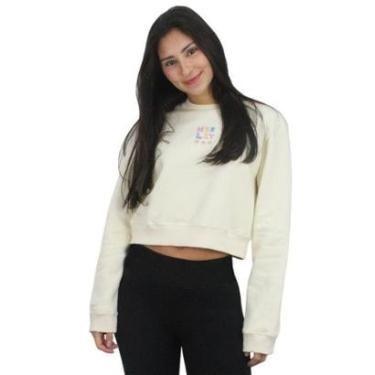 Imagem de Moletom Hurley Flower Off White-Unissex