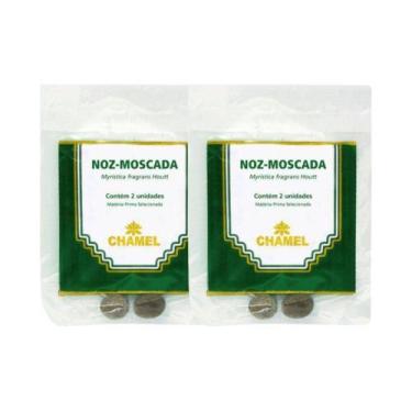 Imagem de Kit 2x Pacote Noz Moscada Bola 2 Un - CHAMEL