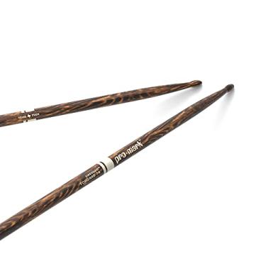 Imagem de Baqueta Classic 7A Firegrain Ponta De Madeira (PAR) Promark TX7AW-FG