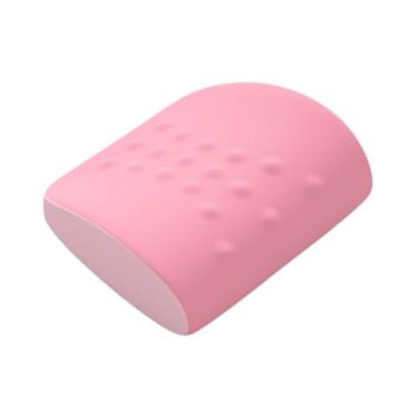 Imagem de Ｂｅｓｇａ Almofada de apoio lombar para cadeira de escritório, almofada de encosto confortável, ergonômica, espuma de memória, suporte para costas de sofás e, Rosa