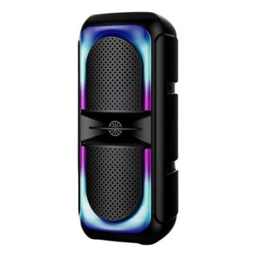 Imagem de Caixa De Som Bluetooth Grande Led Rgb Portátil Fm Usb P10 Nf KA-8691 -