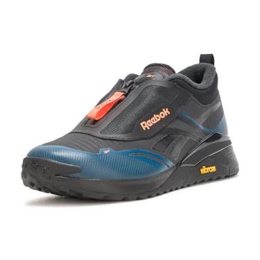 Imagem de Reebok Tênis de inverno unissex Nano X4 Adventure, Cinza 6/Preto/Azul Escape, 12 Women/10.5 Men