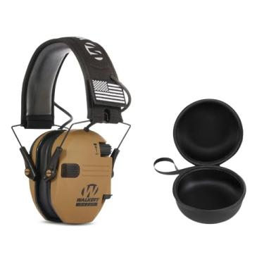 Imagem de Proteção de Redução de Ruído Adulto, Abafador Protetor de Ouvido Tático, Abafador De Ruído Eletrônico Walkers Razor, Abafador Tiro Esportivo (Desert)