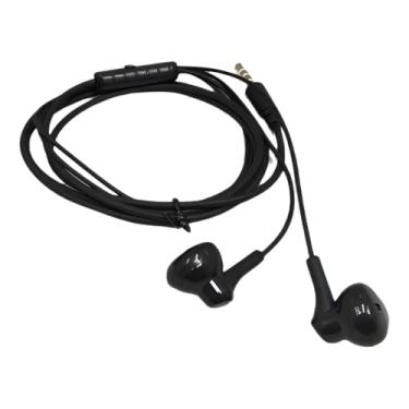 Imagem de Fone de Ouvido com Fio P2 3.5mm, Microfone Integrado, Preto, Silicone, 1.2m, 32 Ohms
