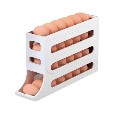 Imagem de Dispenser Organizador Para Até 30 Ovos Para Geladeira - GOEDERT