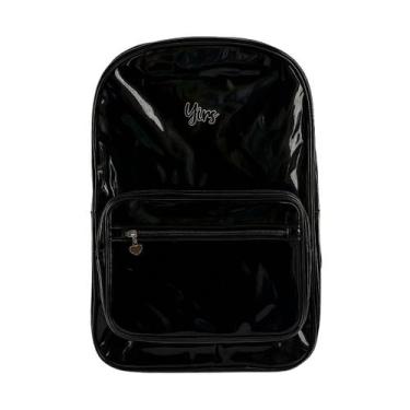 Imagem de Mochila de Costas pra Jovem Adolescente Holográfica PVC 44cm - Yin's, 