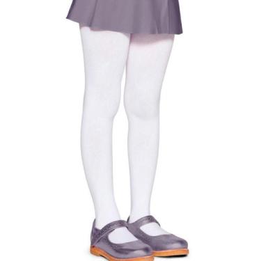 Imagem de Meia Calça Lobinha Opaca Lisa 2526-001, Branco antartida, G