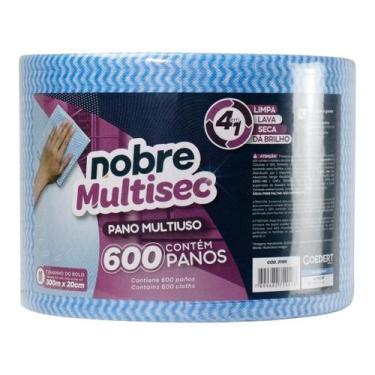 Imagem de Pano Multiuso Azul 300mx20cm Nobre 600 Unidades