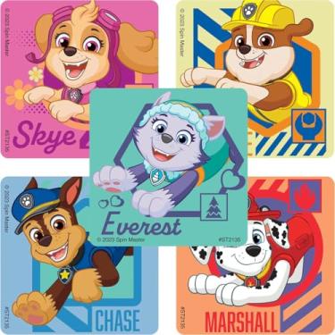 Imagem de SmileMakers PAW Patrol Signature Stickers, Multicolor, Paper, 2.5 Inches, Square Shape, 100 Count, Made in USA