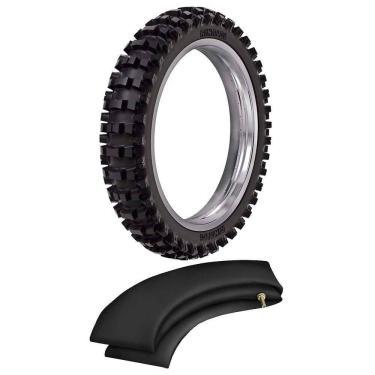 Imagem de Kit Pneu 100/90-19 57m Sr39 Rinaldi + Camara