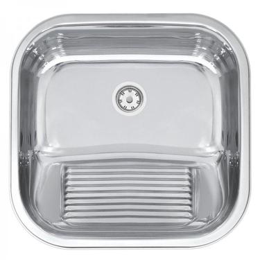 Imagem de Tanque Encaixe 40x40x22cm Polido Aço Inox 304 - Tramontina
