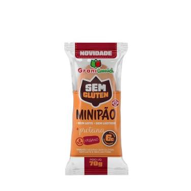 Imagem de Pão Mini Vegano Sem Glúten Grani Amici  70g