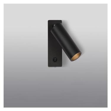 Imagem de Luminária de parede de teto LED 3W estilo moderno dobrável rotativo para casa quarto cabeceira sala de estar leitura arandela, luminária pendente de teto LED, preta