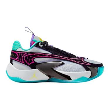 Imagem de Nike Tênis Jordan Luka 2 (Gs), cinza lobo/Speed Yell, tamanho 36