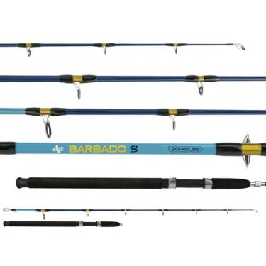 Imagem de Vara Para Molinete Albatroz Barbado 6'0" (1,80m) 20-40Lbs S1802 - 2 Pa