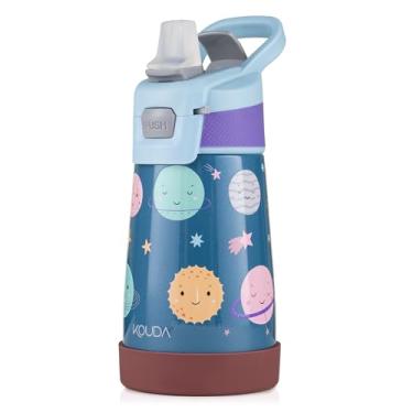 Imagem de Garrafa Térmica Kouda Oka Kids Azul Planetas - 350ml