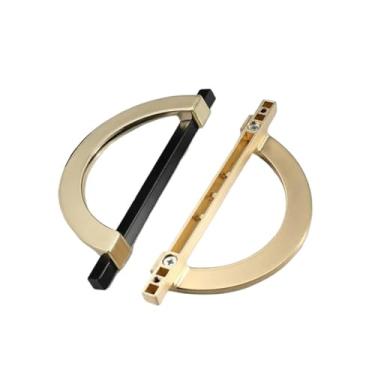 Imagem de Puxadores de porta de armário puxadores de gaveta de liga de zinco armário cabeceira armário armário puxa móveis ferragens 2 peças (ouro branco 128 mm)