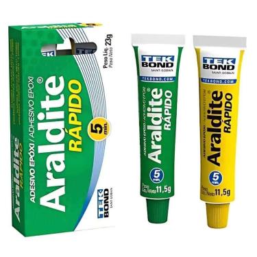 Imagem de Cola Adesivo Epóxi Araldite Rápido 23G TEKBOND