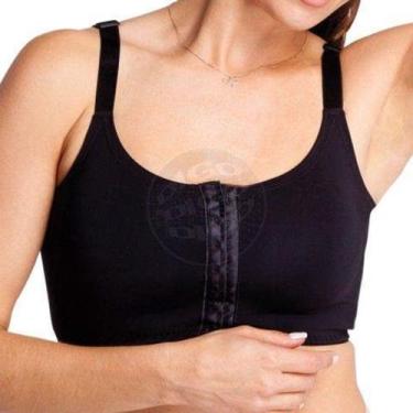 Imagem de Sutiã pós cirúrgico g preto - MACOM