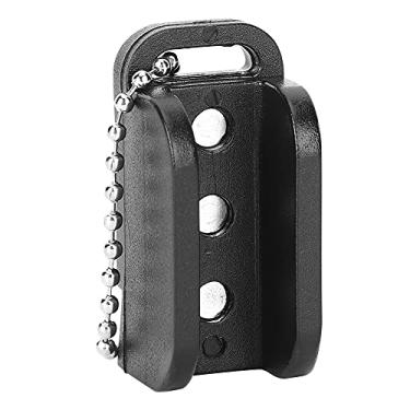 Imagem de Pilipane Ferramenta magnética para pesca com mosca, acessório de policarbonato, leve, design portátil para pescadores em barcos ou vadear em água de movimento rápido, 1 peça 4 x 2 x 1,8 cm