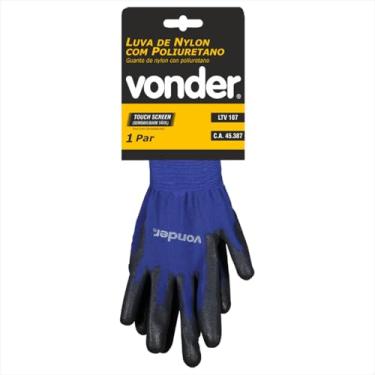 Imagem de Luva de Nylon Poliuretano Touch Screen Tam. 7 Ltv 107 Vonder