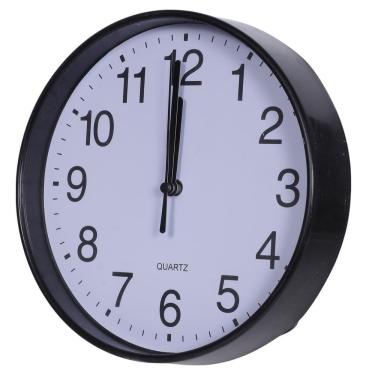 Imagem de Relogio De Parede 20Cm Funcionando Eletricamente A Pilha