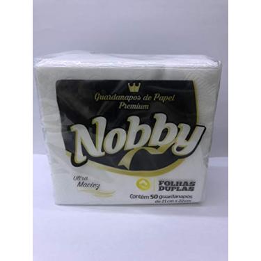 Imagem de GUARDANAPO PEQUENO FOLHA DUPLA NOBBY 50FL