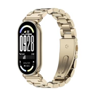 Imagem de MIJOBS Pulseira de substituição respirável para Xiaomi Mi Band 10/9/8 para Mi Fit Band 10 / 9 / 8 para SmartWatch para mulheres e homens