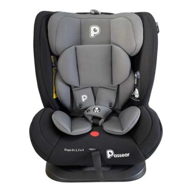 Imagem de Cadeira De Bebê Para Carro Bebê Conforto Zaya Preto Com Cinza Passear,