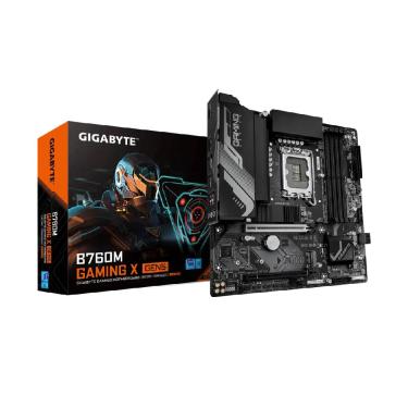 Imagem de Placa Mãe Gigabyte B760M Gaming X GEN5 LGA 1700 4xDDR5 Chipset Intel B760 mATX