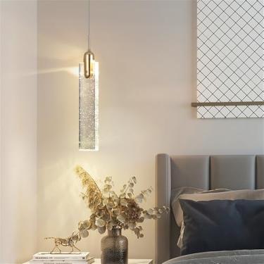 Imagem de Luminária pendente nórdica criativa em formato de bolha de cristal, luz decorativa para sala de estar e quarto (Estilo 8 (1 lâmpada))