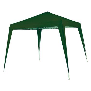 Imagem de NTK, Gazebo Duxx Nautika, 3m x 3m, Proteção UV50 e Estrutura Articulada, Montagem Rápida, Ideal para Praia, Camping e Eventos, Quiosque ou Cabana, Azul e Verde