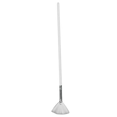 Imagem de Pincel de máscara de ventilador 5 pçs macio elástico plana forma fã escova de maquiagem facial para máscaras de lama em pó máscaras de argila diy cuidados com a pele plástico