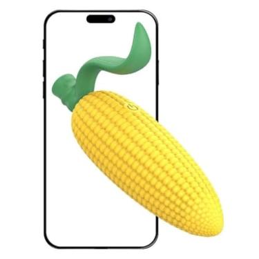 Imagem de Milho Vibrador Silicone 9 Vibrações Via Aplicativo Discreto Portátil Mini Vibrador 9577