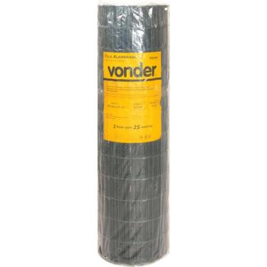 Imagem de Tela Alambrado Verde 100x50x2,5mm 1,2x25 Metros Vonder