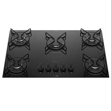Imagem de Cooktop 5 Bocas Agile Up Acendimento Automático Atlas Preto Bivolt