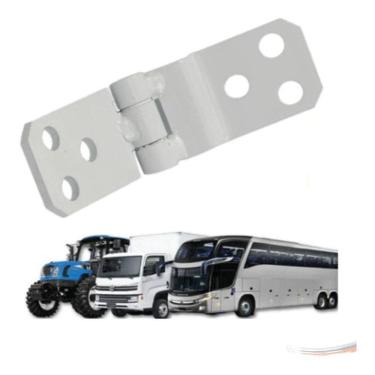 Imagem de Dobradiça Porta Linha Agrícola Baú Cabine ônibus [f103]