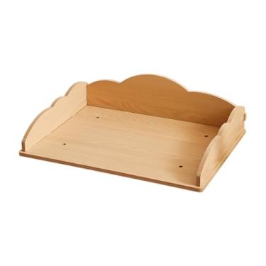 Imagem de Fenteer Cama de gato de gato de madeira Cato de gato descanso de pé de parado de gato habitat gatinho de descanso para gatos internos gatinhos pequenos, 51x36x14cm