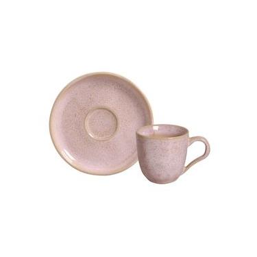 Imagem de Conjunto com 6 Xícaras de Café com Pires Bio Litchi 120ml