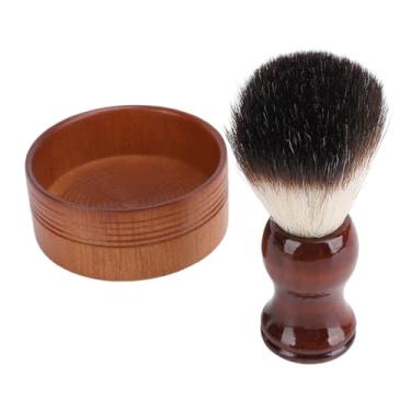 Imagem de Yinhing Kit de Escova para Homens, Conjunto Profissional Com Escova de Cabelo Premium e Tigela de Cerâmica, Ideal para Barbeiros, Viagens e Uso Em hotéis.