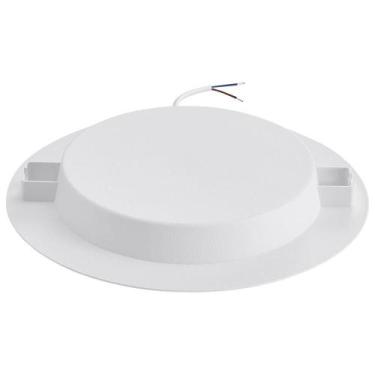 Imagem de Plafon Branco Redondo De Embutir 24W (520,0009) - Noll Led