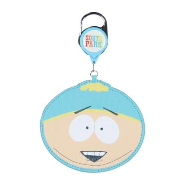 Imagem de Carretel de crachá South Park Eric Cartman Suporte de identificação retrátil para crachá e etiqueta de bagagem