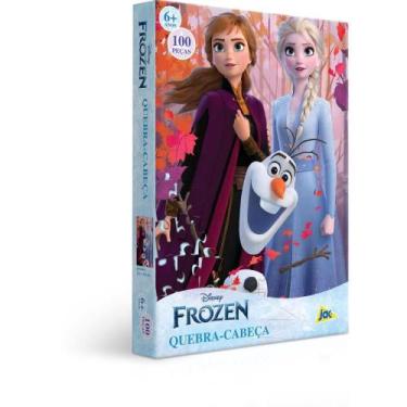 Imagem de QUEBRA-CABECA Cartonado Frozen 100PCS - Toyster