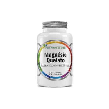 Imagem de Magnésio Quelato 260mg 60 cps Flora Nativa - Flora Nativa do Brasil, S