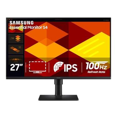 Imagem de Samsung Monitor empresarial sem bordas de 68.6 cm (S40GD) com painel IPS, taxa de atualização de 100 Hz, modo protetor de olhos, design ergonômico, modo de imagem de jogo, LS27D402GANXGO