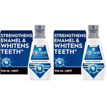Imagem de Enxaguante bucal Crest Pro-Health Advanced sem álcool 2x946ml